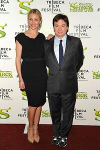 Cameron Diaz and Mike Myers at the New York premiere of "Shrek Forever After."