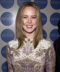 Heather Donahue at the Details-Artisan Entertainment party.