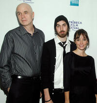 Tom Noonan, director Ti West and Jocelin Donahue at the New York premiere of "The House Of The Devil" during the 2009 Tribeca Film Festival.