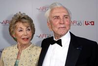 Kirk Douglas and Anne Buydens at the 35th AFI Life Achievement Award.