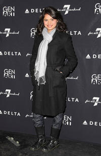 Melonie Diaz at the 7 For All Mankind & Gen Art's 7 Fresh Faces Sundance Party during the 2008 Sundance Film Festival.