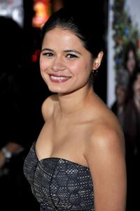Melonie Diaz at the premiere of "Nothing Like The Holidays."