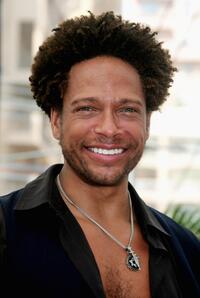 Gary Dourdan at the photocall promoting "CSI: Crime Scene Investigation" during the 2007 Monte Carlo Television Festival.