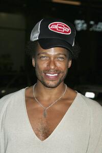Gary Dourdan at the premiere of "Snakes On A Plane."