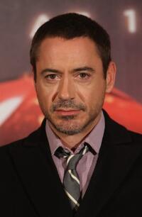 Robert Downey, Jr. at the Berlin photocall of "Iron Man."