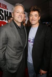David Hobberman and Robert Downey, Jr. at the Hollywood premiere of "The Shaggy Dog."