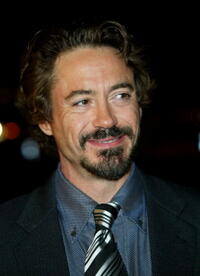Robert Downey, Jr. at the Hollywood premiere of "Kiss Kiss Bang Bang."