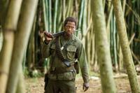 Robert Downey Jr. as Kirk Lazarus in "Tropic Thunder."