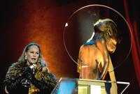 Ursula Andress at the ceremony of the Diva Awards 2007.