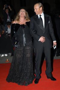 Ursula Andress and guest at the Rome Film festival.