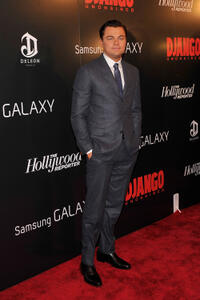 Leonardo DiCaprio at the New York premiere of "Django Unchained."