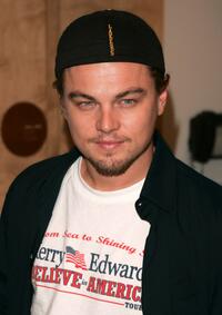 Leonardo DiCaprio at the New York premiere of "Going Upriver: The Long War of John Kerry."