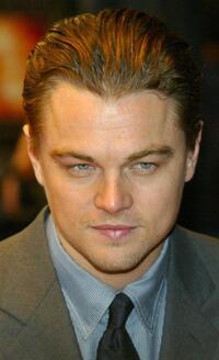 Leonardo DiCaprio at the U.K premiere of "The Aviator."