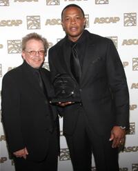 Paul Williams and Dr. Dre at the 23rd Annual ASCAP Rhythm and Soul Music Awards.