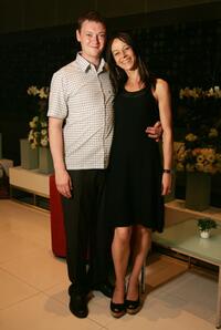 Kate Dickie and Guest at the 2007 Bangkok International Film Festival.