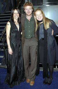 Kate Dickie, Tony Curran and Andrea Arnold at the screening of "Red Road" during the Times BFI 50th London Film Festival.
