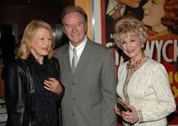 Angie Dickinson, William Wellman Jr. and Karen Sharpe Kramer at the Academy's salute to John Wayne with a screening of "The High and the Mighty".