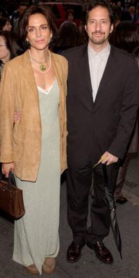 Polly Draper and her husband at the opening night of "Elephant Man."
