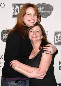 Diane Neal and Rachel Dratch at the after party for opening night of the 8th Annual 24 Hour Plays on Broadway presented by Montblanc.