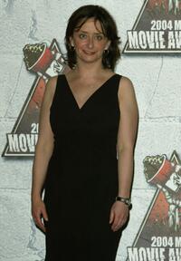 Rachel Dratch at the press room during 2004 MTV Movie Awards.