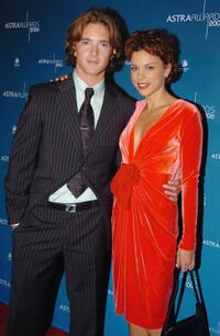 Tim Draxl and Holly Andrews at the 2006 ASTRA Awards.