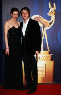 Julia Malick and August Diehl at the Annual Bambi Awards 2007.