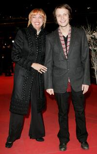Claudia Roth and August Diehl at the Golden Bear Award Ceremony during the 57th Berlin International Film Festival.