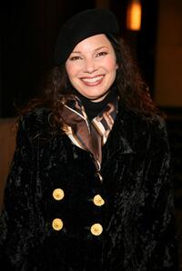 Fran Drescher at the private screening of "Lions for Lambs."