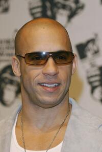 Vin Diesel at the MTV European Music Awards.