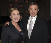 Julie Andrews and Robert A. Iger at the The Millennium Ball 2006.
