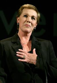 Julie Andrews at the afi's 40th Anniversary celebration for film "The Sound of Music".