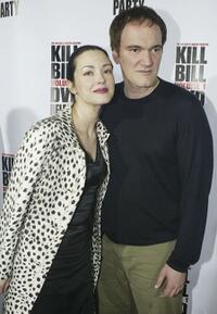 Julie Dreyfus and Quentin Tarantino at the "Kill Bill Vol. 1" Video Release Party.