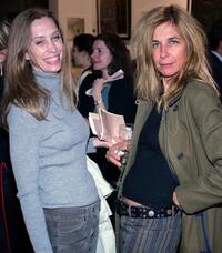 Deborah Lutz and Sara Driver at the Campaign For A Landmine Free World.