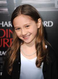 Meredith Droeger at the California premiere of "Extraordinary Measures."