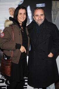 Antoine Dulery and Wife at the Paris premiere of "Pour Elle."