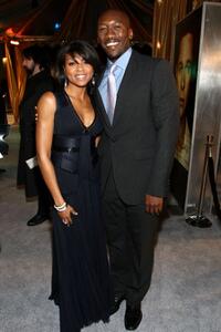 Taraji P. Henson and Mahershalalhashbaz Ali at the premiere of "The Curious Case Of Benjamin Button."