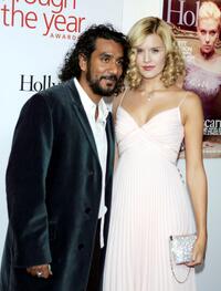 Naveen Andrews and Maggie Grace at the Hollywood Life Magazine's Breakthrough of the Year Awards.