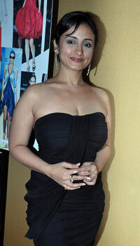 Divya Dutta at the music launch of "Hello Darling" in Mumbai.