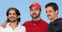 Pablo Echarri, Adrian Caetano and Rodrigo De la Serna at the photocall of "Cronica De Una Fuga" during the 59th International Cannes Film Festival.