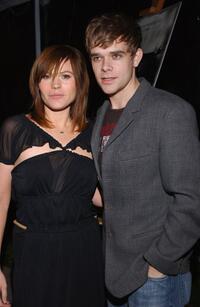 Clea Duvall and Nick Stahl at the "Carnivale" second season party.