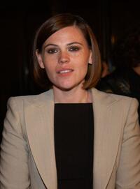 Clea Duvall at the premiere of "The Laramie Project."