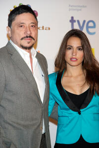 Carlos Bardem and Veronica Echegui at the Jose Maria Forque 2012 Awards in Spain.