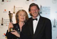 Ruth McCabe and Adrian Dunbar at the Irish Film and Television Awards.