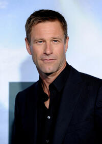 Aaron Eckhart at the California premiere of "Battle: Los Angeles."