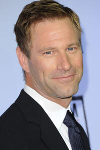 Aaron Eckhart at "The Rum Diary" premiere in Los Angeles.