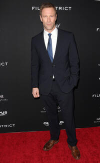 Aaron Eckhart at the California premiere of "Olympus Has Fallen."