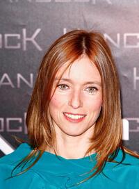 Lea Drucker at the premiere of "Hancock."
