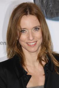 Lea Drucker at the Paris premiere of "Le Code Change."