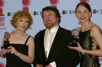 Lindsay Duncan, Sutton Foster and Alan Bates at the 56th Annual Tony Awards at Radio City Music Hall, New York City.