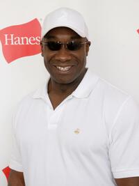 Michael Clarke Duncan at the Hanes Style Villa.